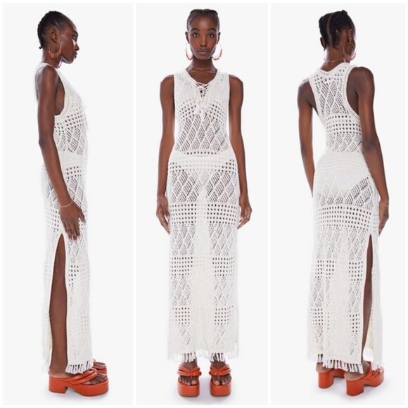 💕MOTHER💕 The Skinny Dip Dress ~ Natural NWOT - Picture 2 of 16